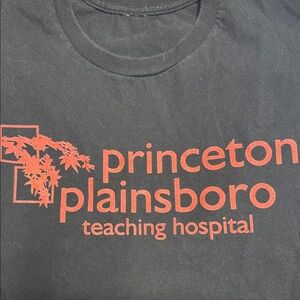 Princeton Plainsboro Black Men's Short Sleeve Tee